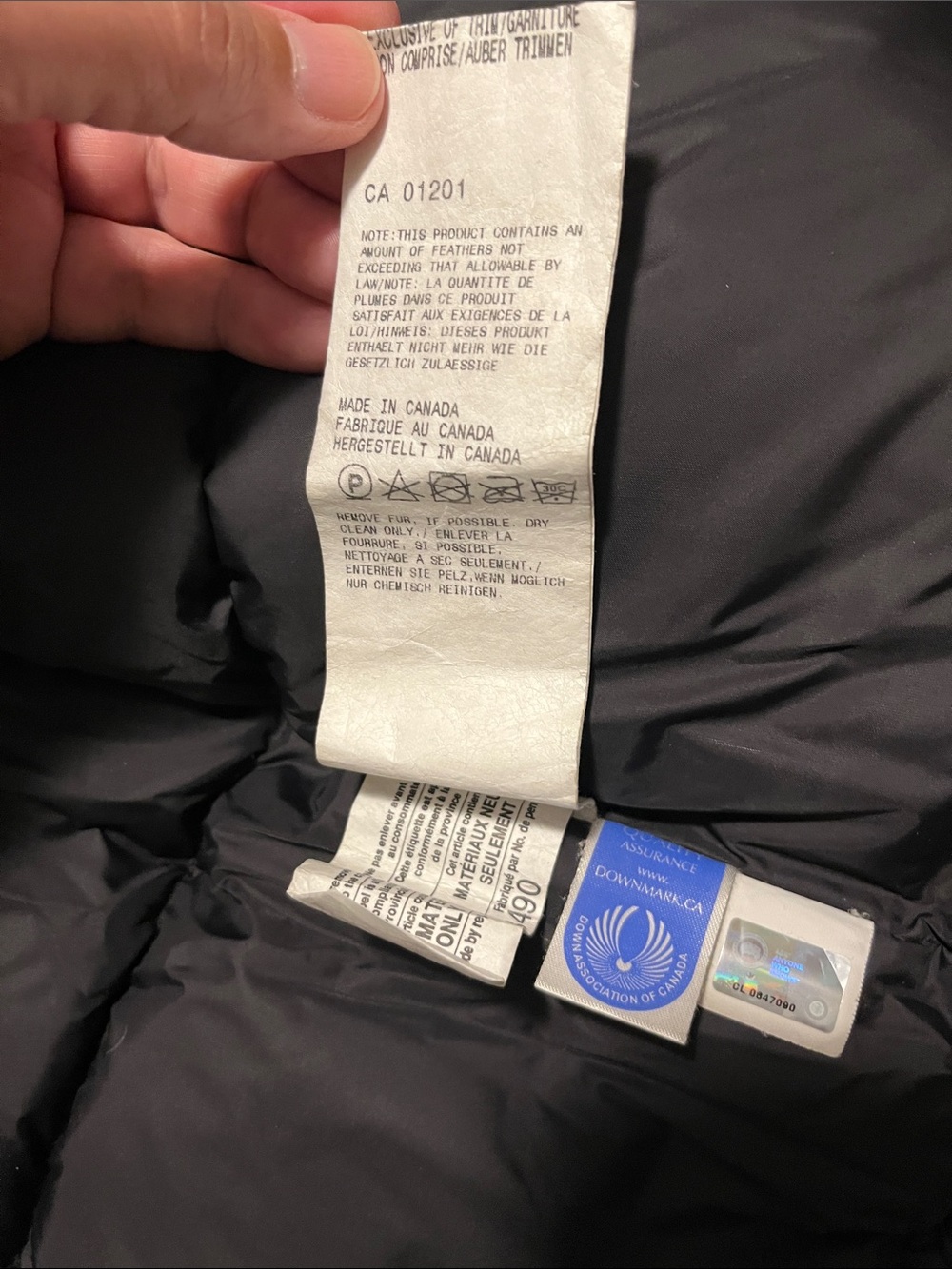 Designer Goose Down Parka - Picture 5 of 16